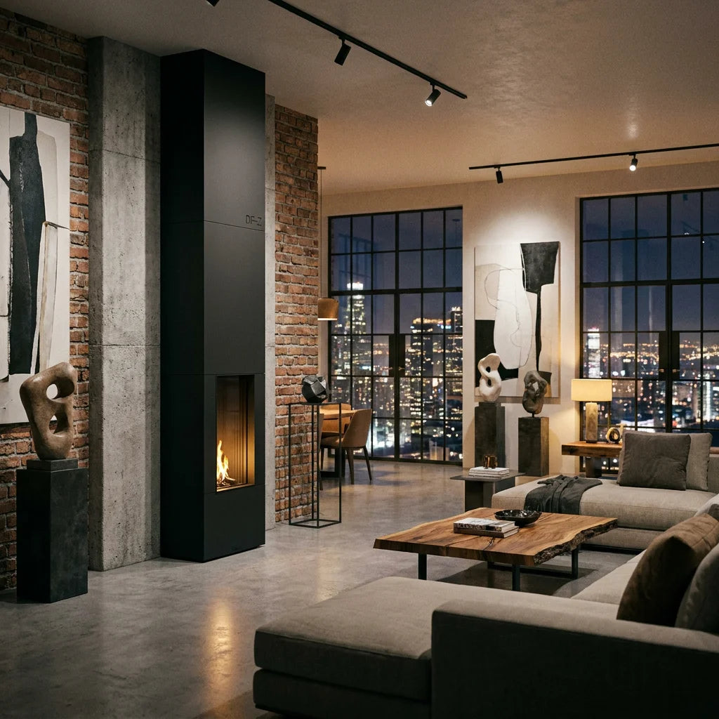 XRY Global TH550 Panoramic Steel Fireplace - Wholesale Fireplace Manufacturer | XRY Global
