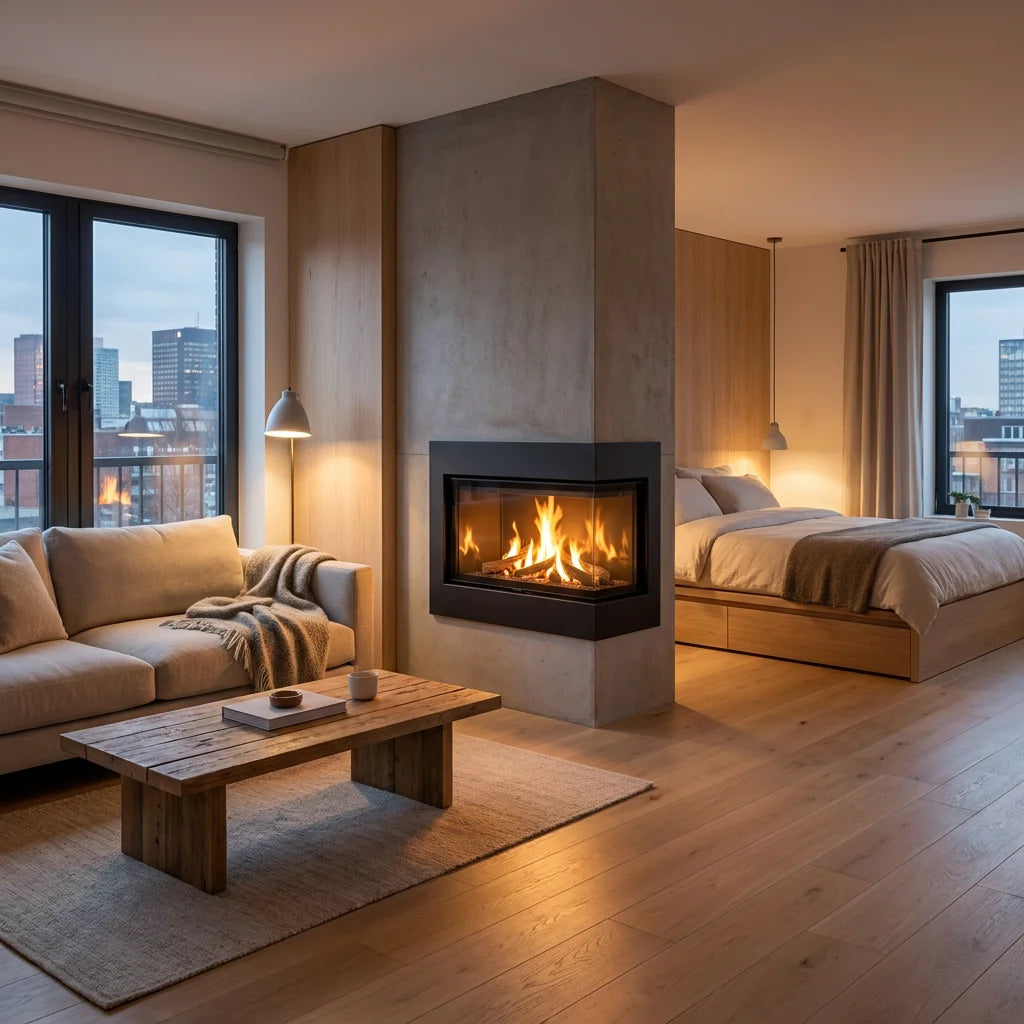XRY Global UP1600 Ultra-Wide Panoramic Fireplace - Wholesale Fireplace Manufacturer | XRY Global