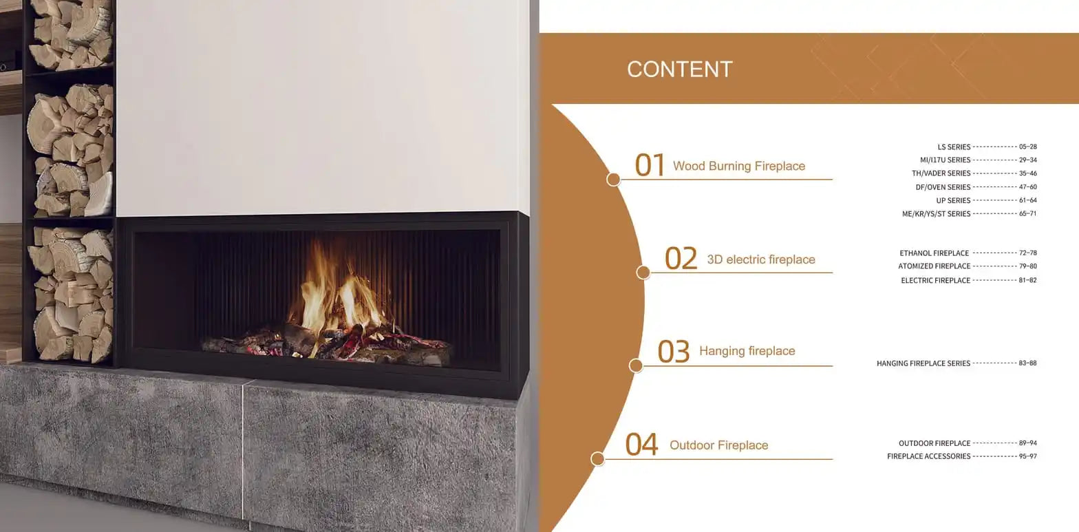 XRY Global LS640 Heavy Duty Cast Iron Fireplace - Wholesale Fireplace Manufacturer | XRY Global