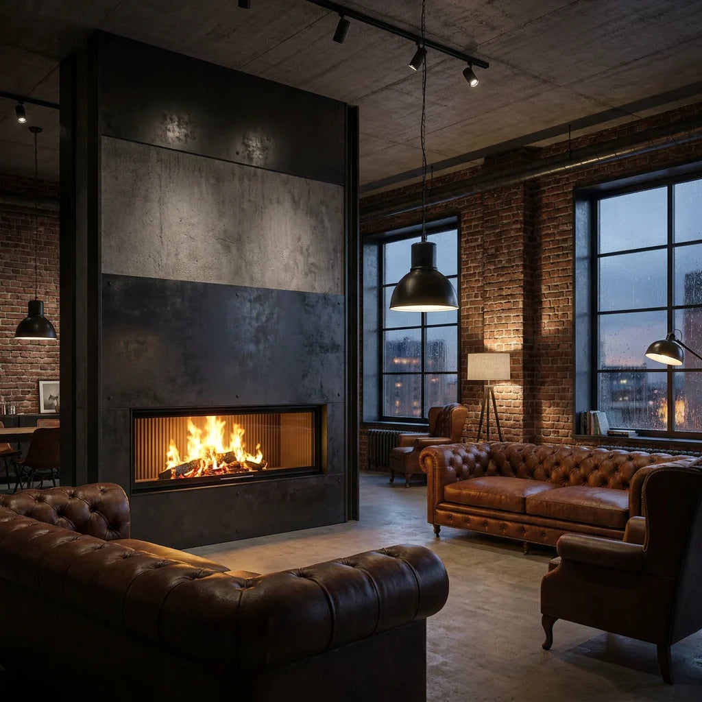 XRY Global TH930 Panoramic Built-in Wood Fireplace - Wholesale Fireplace Manufacturer | XRY Global