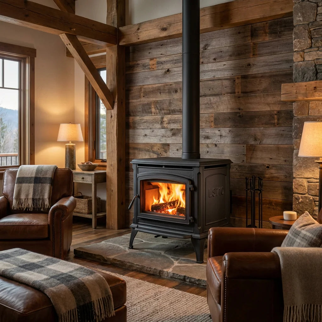 XRY Global LS710 Professional Cast Iron Wood Stove - Wholesale Fireplace Manufacturer | XRY Global